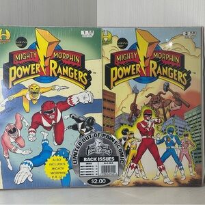 Power Ranger Mighty Morphin Comic Set - RARE NEW